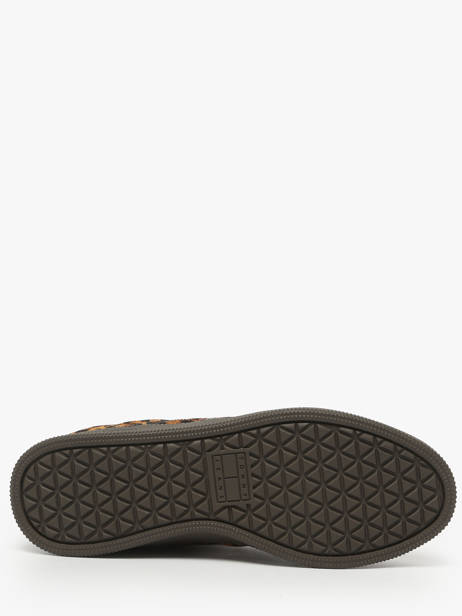 Sneakers Uit Leder Tommy hilfiger Bruin women 29040K7 ander zicht 4